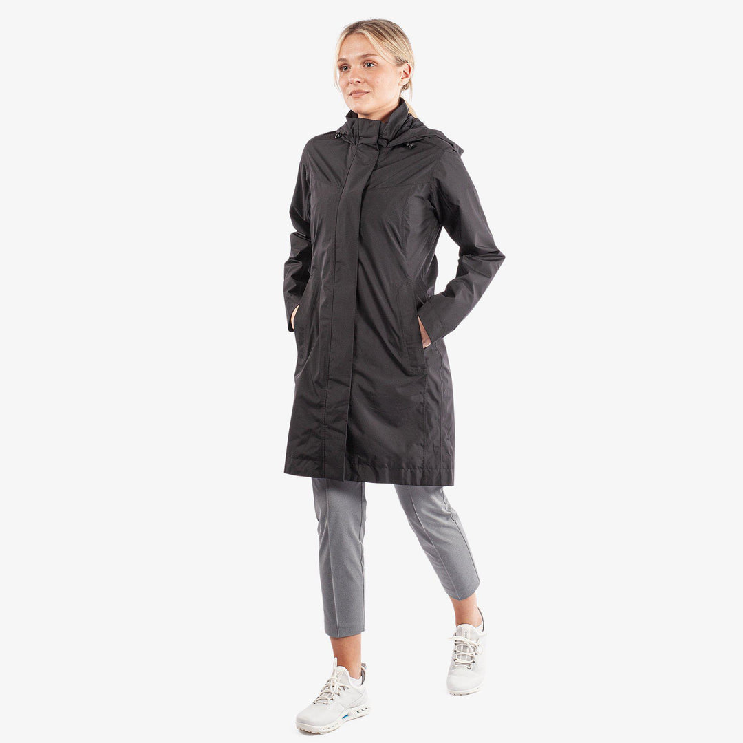 Holly is a Waterproof jacket for Women in the color Black(2)