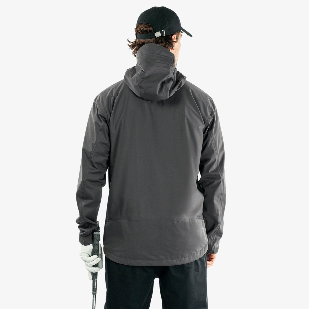 Amos is a Waterproof jacket for Men in the color Forged Iron(8)