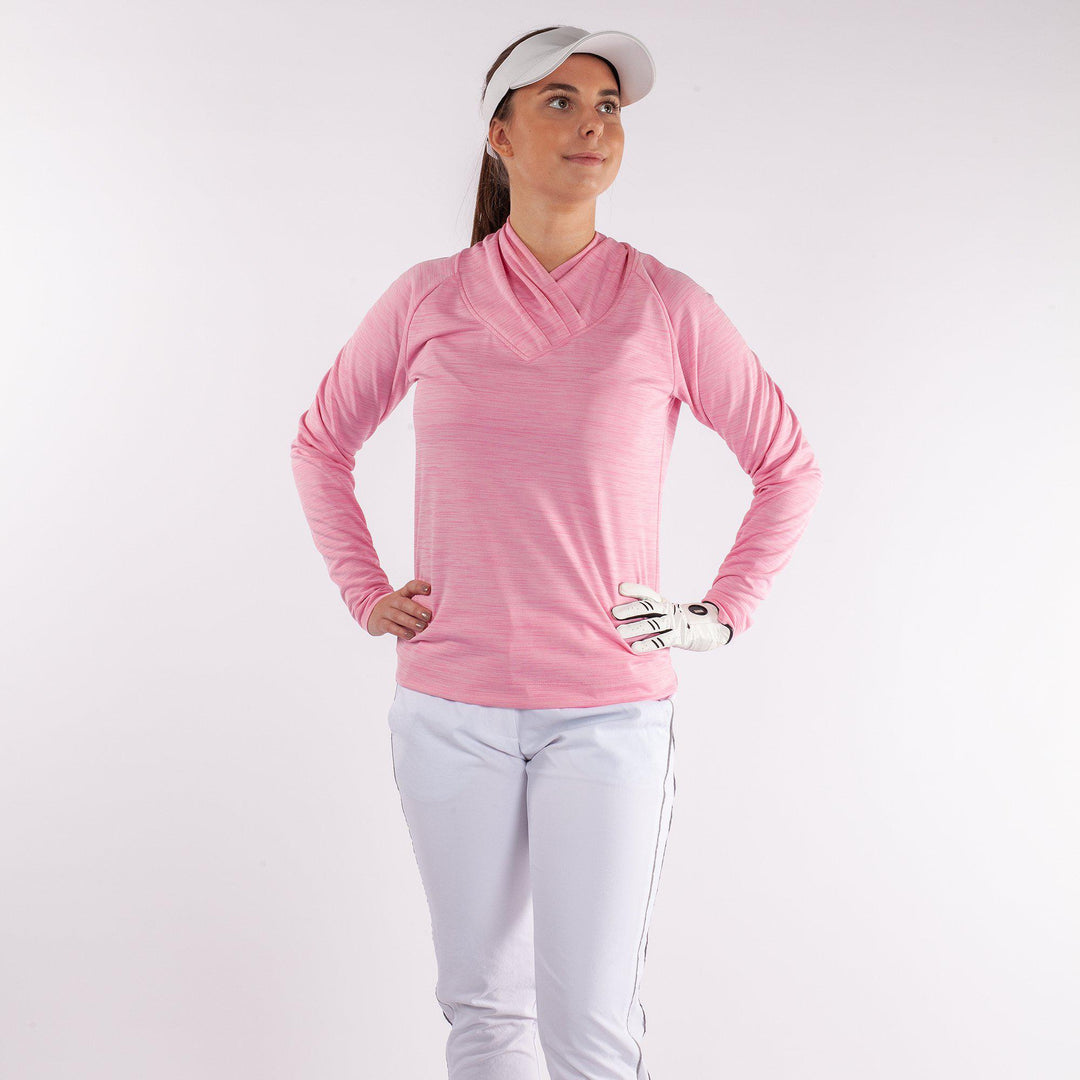 Dorali is a Insulating mid layer for Women in the color Imaginary Pink(1)