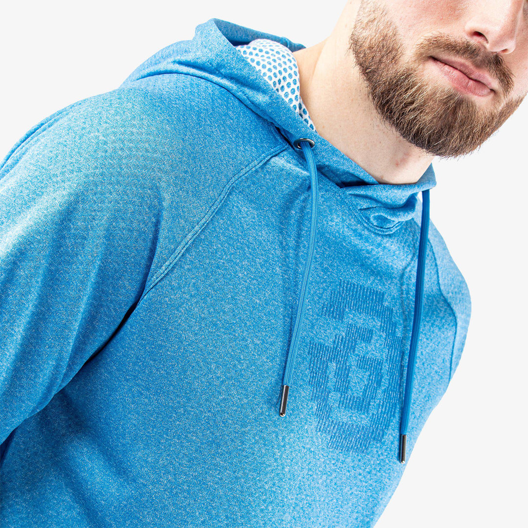 Desmond is a Insulating sweatshirt for  in the color Blue Melange (4)