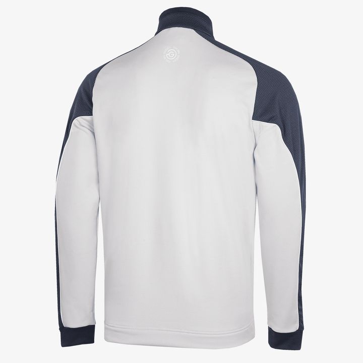 Daxton is a Insulating golf mid layer for Men in the color Navy/Cool Grey/White(7)