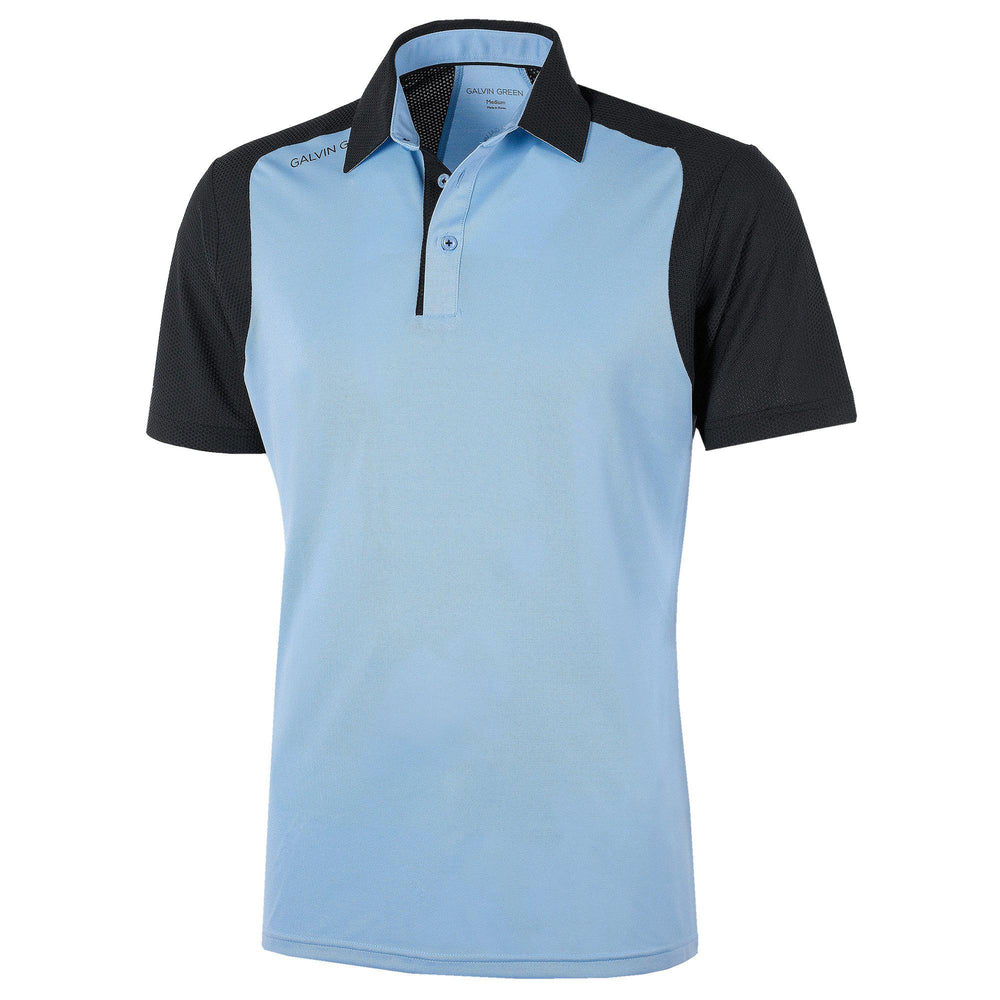 Massimo is a Breathable short sleeve shirt for Men in the color Fantastic Blue(0)