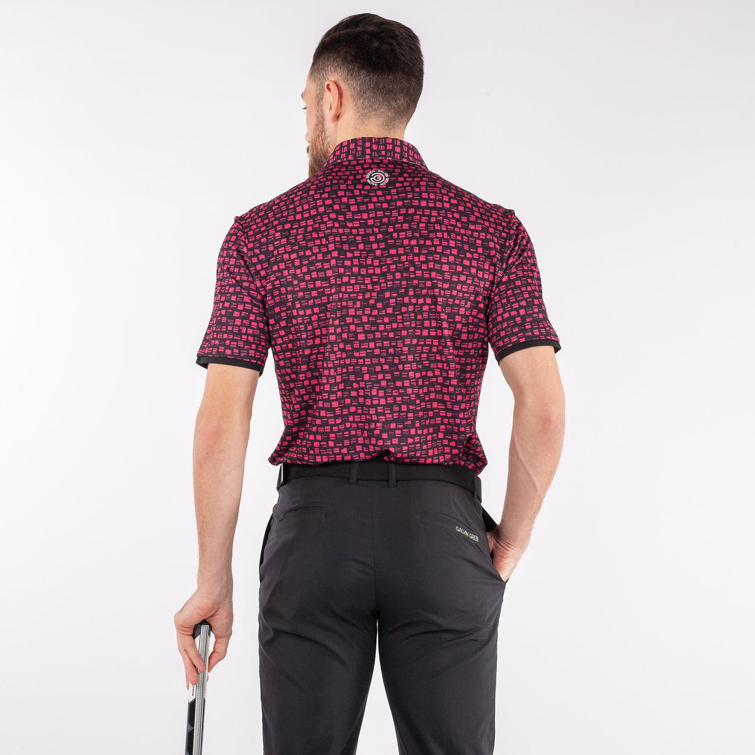 Mack is a Breathable short sleeve shirt for Men in the color Sugar Coral(3)