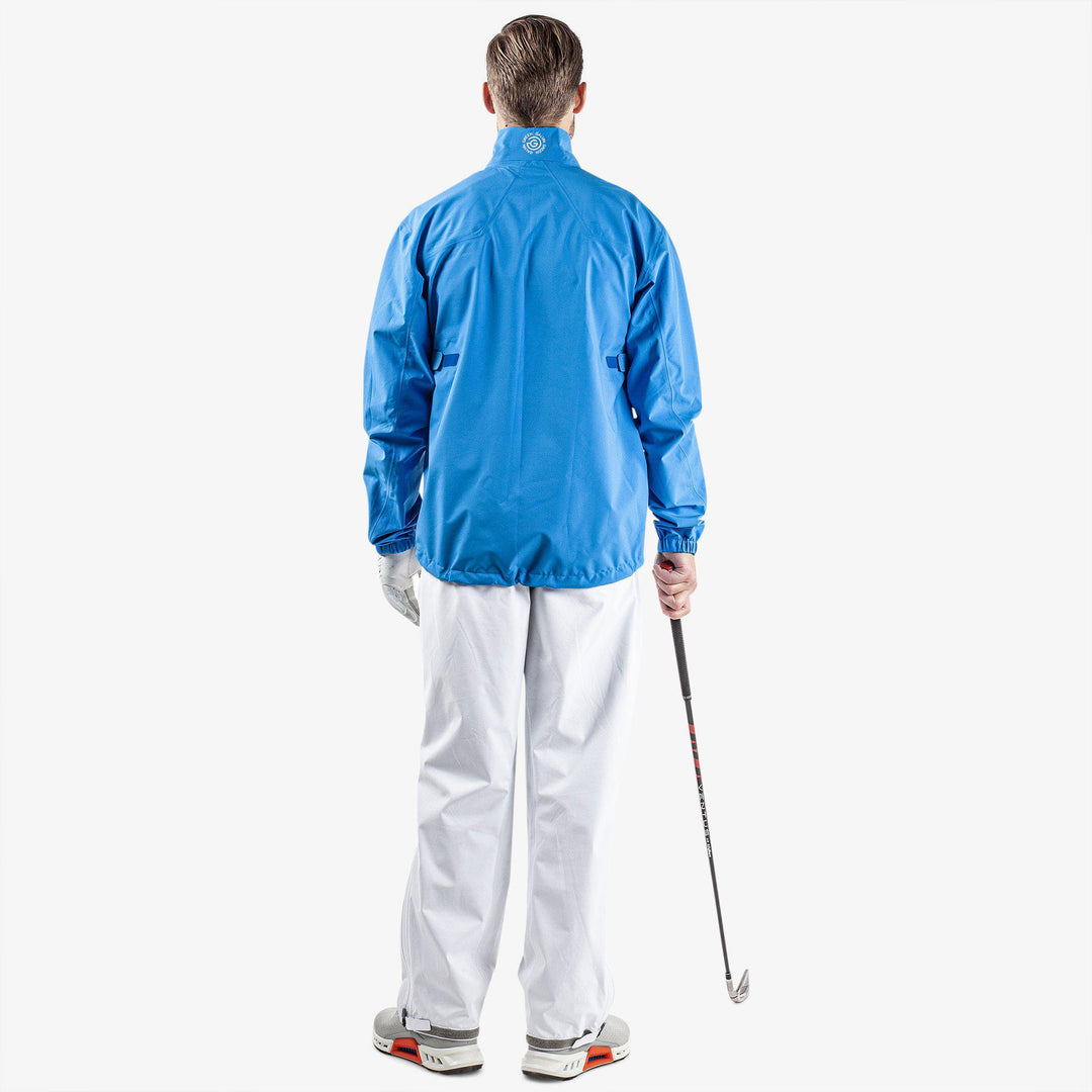 Armstrong is a Waterproof jacket for  in the color Blue/Navy/White(7)