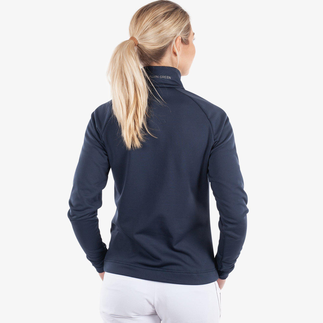 Dolly is a Insulating mid layer for  in the color Navy(4)