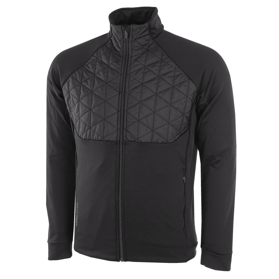 Dexter is a Insulating golf mid layer for Men in the color Black(0)