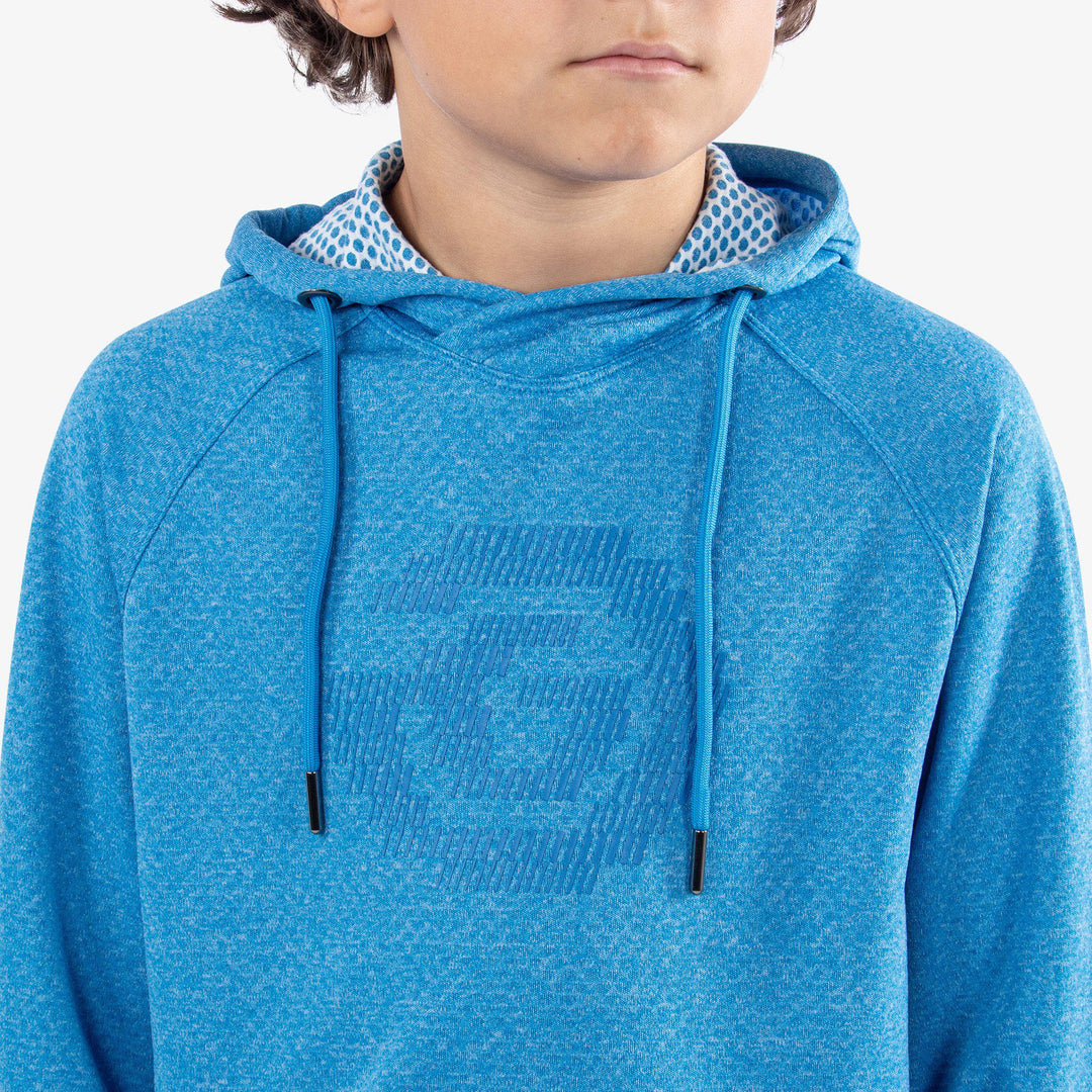 Ryker is a Insulating sweatshirt for  in the color Blue Melange (4)