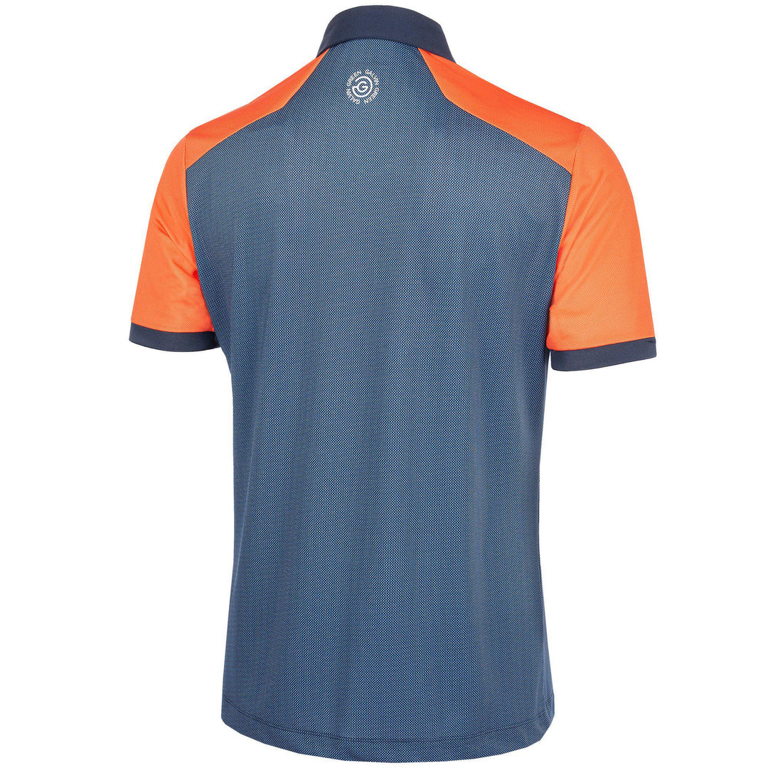 Mateus is a Breathable short sleeve shirt for Men in the color Orange(9)