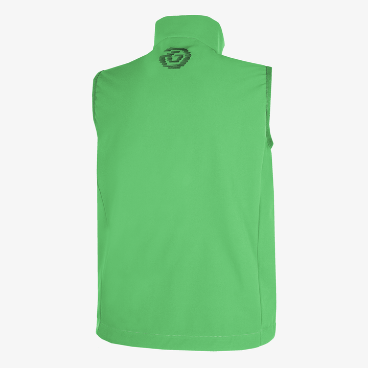 Rio is a Windproof and water repellent golf vest for Juniors in the color Golf Green(9)