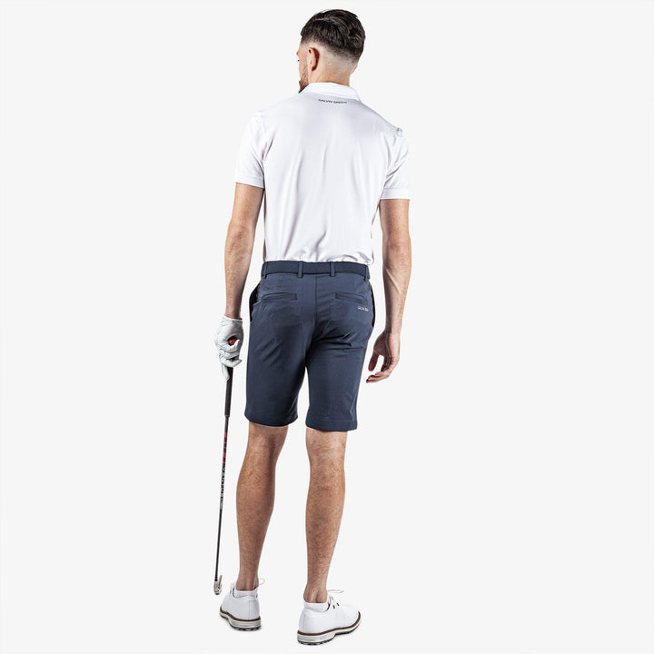 Paul is a Breathable golf shorts for Men in the color Navy(7)