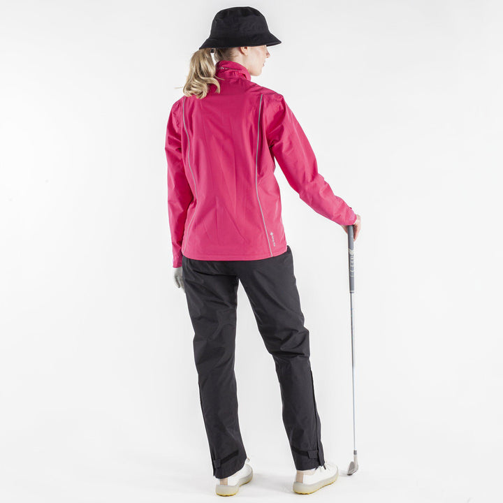 Anya is a Waterproof jacket for Women in the color Amazing Pink(8)