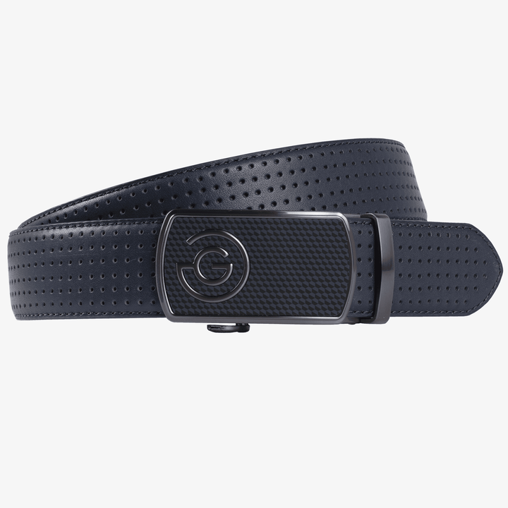 West is a Leather golf belt in the color Navy(0)
