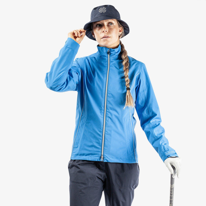 Anya is a Waterproof jacket for  in the color Blue(1)