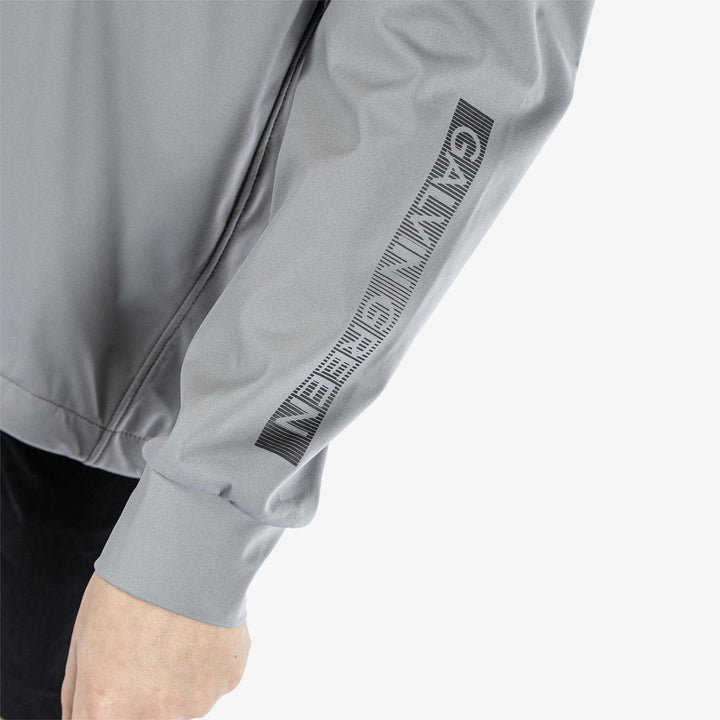Rafael is a Windproof and water repellent jacket for  in the color Sharkskin(5)