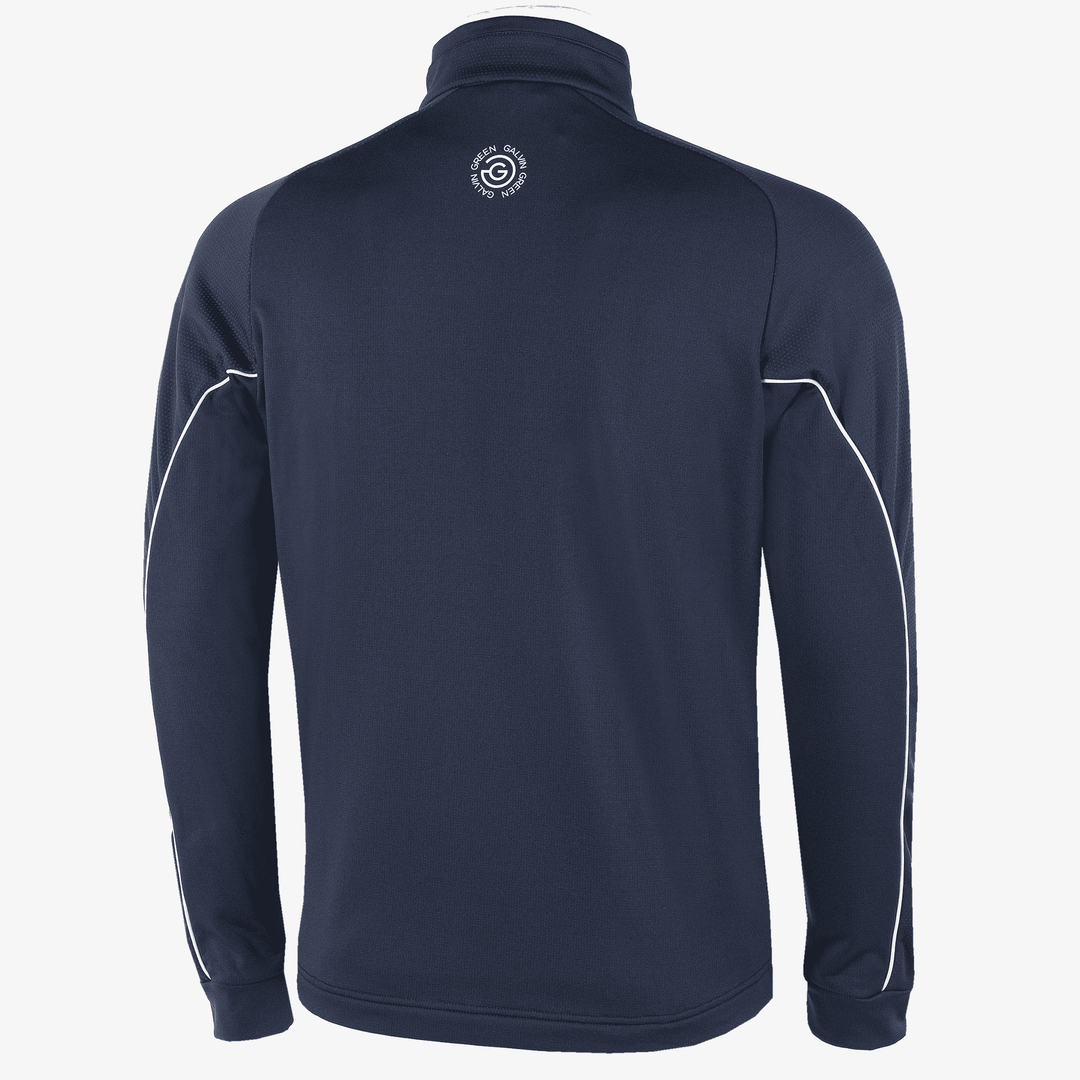 Daxton is a Insulating golf mid layer for Men in the color Navy/Ensign Blue/White(8)